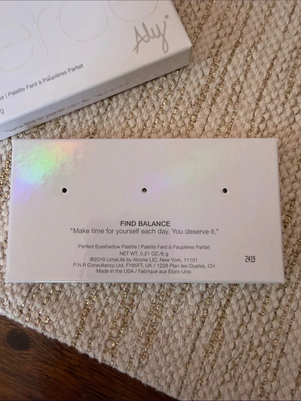 Fierce Aly Find Balance Eyeshadow Palette NIB